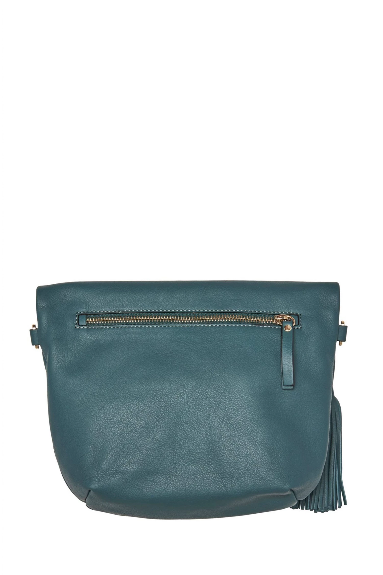 OSPREY LONDON Milano Smooth Calf Leather Blue Crossbody Bag 2 OSPREY LONDON Milano Smooth Calf Leather Blue Crossbody Bag - Image 2