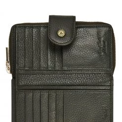 OSPREY LONDON Grainy Hide Leather Carla Zip Around Purse Black -OSPREY LONDON Sales unnamed file 1036 scaled