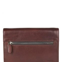OSPREY LONDON Mens Brown Carter Saddle Leather Washbag Black -OSPREY LONDON Sales unnamed file 1065