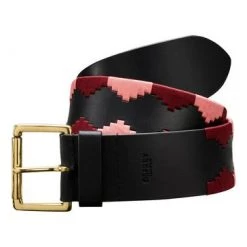 OSPREY LONDON Black Mendoza 6cm Leather Belt -OSPREY LONDON Sales unnamed file 1069