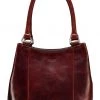 OSPREY LONDON Oily Saddle Leather Narissa Small Hobo Bag