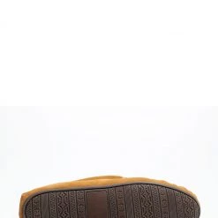 OSPREY LONDON Chestnut Brown Suede 'The Sunday' Slippers -OSPREY LONDON Sales unnamed file 1124 scaled