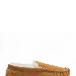 OSPREY LONDON Chestnut Brown Suede 'The Sunday' Slippers -OSPREY LONDON Sales unnamed file 1126