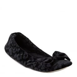 Totes Black Isotoner Ladies Big Bow Ballerina Slippers -OSPREY LONDON Sales unnamed file 1129 scaled