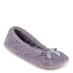 Totes Grey Isotoner Popcorn Slippers -OSPREY LONDON Sales unnamed file 1135 scaled
