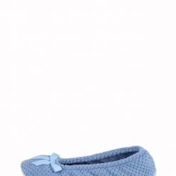 Totes Grey Isotoner Popcorn Slippers -OSPREY LONDON Sales unnamed file 1141