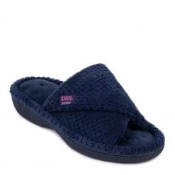 Totes Dark Navy Popcorn Turnover Open Toe Slippers 12 Totes Dark Navy Popcorn Turnover Open Toe Slippers -OSPREY LONDON Sales unnamed file 1170 scaled