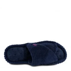 Totes Dark Navy Popcorn Turnover Open Toe Slippers 13 Totes Dark Navy Popcorn Turnover Open Toe Slippers -OSPREY LONDON Sales unnamed file 1171 scaled