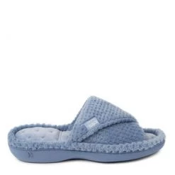 Totes Dark Navy Popcorn Turnover Open Toe Slippers 19 Totes Dark Navy Popcorn Turnover Open Toe Slippers -OSPREY LONDON Sales unnamed file 1177