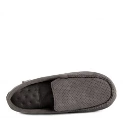 Totes Grey Isotoner Mens Airtex Suedette Moccasin Slippers -OSPREY LONDON Sales unnamed file 1181 scaled