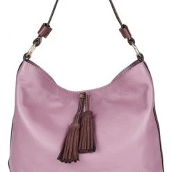 OSPREY LONDON The Savanna Leather Hobo Bag Coral 15 OSPREY LONDON The Savanna Leather Hobo Bag Coral -OSPREY LONDON Sales unnamed file 119