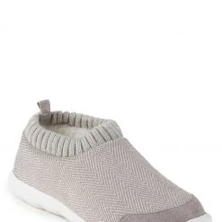 Totes Grey Isotoner Ladies Iso- Flex Herringbone Bootie Slippers -OSPREY LONDON Sales unnamed file 1223 scaled