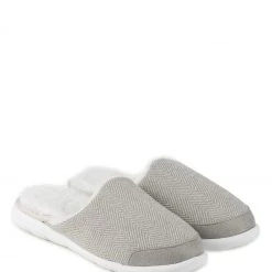 Totes Grey Iso-Flex Herringbone Mule Slipper 8 Totes Grey Iso-Flex Herringbone Mule Slipper -OSPREY LONDON Sales unnamed file 1229 scaled