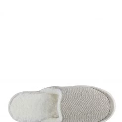 Totes Grey Iso-Flex Herringbone Mule Slipper 9 Totes Grey Iso-Flex Herringbone Mule Slipper -OSPREY LONDON Sales unnamed file 1230 scaled