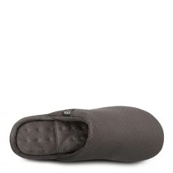 Totes Grey Isotoner Mens Airtex Suedette Mule Slippers -OSPREY LONDON Sales unnamed file 1263 scaled