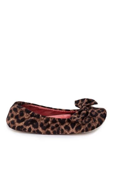 Totes Red Velour Ballet With Bow 7 Totes Red Velour Ballet With Bow - Image 7