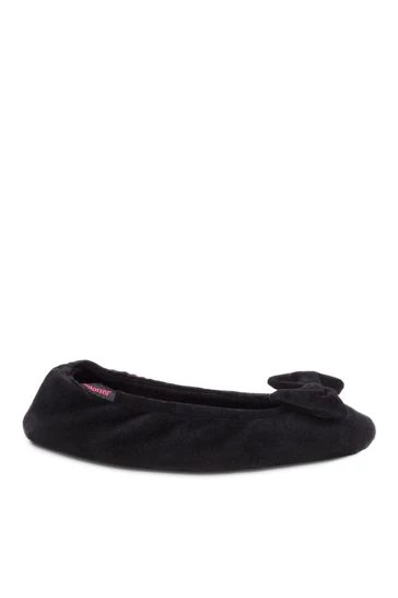 Totes Red Velour Ballet With Bow 8 Totes Red Velour Ballet With Bow - Image 8