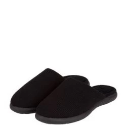 Totes Black Isotoner I Flex Waffle Mule 12 Totes Black Isotoner I Flex Waffle Mule -OSPREY LONDON Sales unnamed file 1278