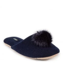 Totes Blue Ladies Cashmere Blend Mule Slippers With Soft Sole -OSPREY LONDON Sales unnamed file 1286 scaled
