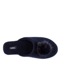 Totes Blue Ladies Cashmere Blend Mule Slippers With Soft Sole -OSPREY LONDON Sales unnamed file 1287 scaled