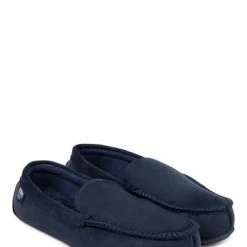 Totes Black Suedette Mocc Slipper With Driving Sole -OSPREY LONDON Sales unnamed file 1295