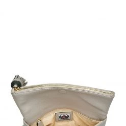 OSPREY LONDON Bexley Grainy Hide Leather Clutch Bag Taupe -OSPREY LONDON Sales unnamed file 131 scaled