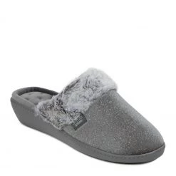 Totes Grey Isotoner Ladies Sparkle Velour Heeled Mule Slippers 8 Totes Grey Isotoner Ladies Sparkle Velour Heeled Mule Slippers -OSPREY LONDON Sales unnamed file 1315 scaled