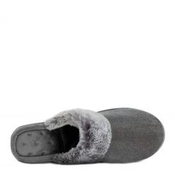 Totes Grey Isotoner Ladies Sparkle Velour Heeled Mule Slippers 9 Totes Grey Isotoner Ladies Sparkle Velour Heeled Mule Slippers -OSPREY LONDON Sales unnamed file 1316 scaled