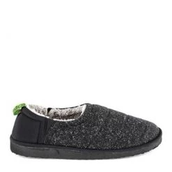 Totes Grey Mens Premium Felt Full Back Slippers -OSPREY LONDON Sales unnamed file 1324
