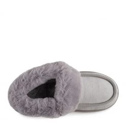 Totes Grey Isotoner Ladies Real Suede Moccasin Bootie -OSPREY LONDON Sales unnamed file 1328 scaled