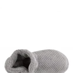 Totes Grey Isotoner Ladies Popcorn Bootie Slippers -OSPREY LONDON Sales unnamed file 1383 scaled