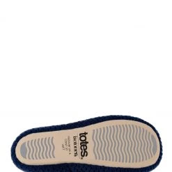 Totes Blue Isotoner Ladies Popcorn Full Back Slippers -OSPREY LONDON Sales unnamed file 1390 scaled