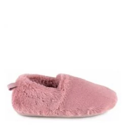 Totes Pink Totes Ladies Faux Fur Full Back Slippers -OSPREY LONDON Sales unnamed file 1428