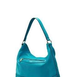 OSPREY LONDON Grainy Hide Leather Hendrix Large Hobo Bag Teal Blue 17 OSPREY LONDON Grainy Hide Leather Hendrix Large Hobo Bag Teal Blue -OSPREY LONDON Sales unnamed file 143