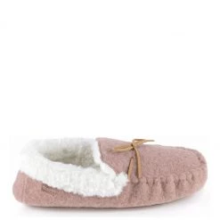 Totes Pink Ladies Felt Moccasin Slippers -OSPREY LONDON Sales unnamed file 1431 scaled