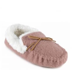 Totes Pink Ladies Felt Moccasin Slippers -OSPREY LONDON Sales unnamed file 1432 scaled