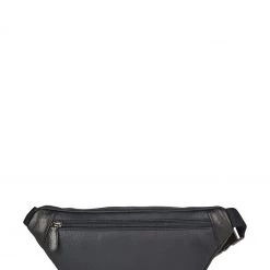 OSPREY LONDON Grantham Glazed Calf Leather Bumbag Black 10 OSPREY LONDON Grantham Glazed Calf Leather Bumbag Black -OSPREY LONDON Sales unnamed file 146 scaled