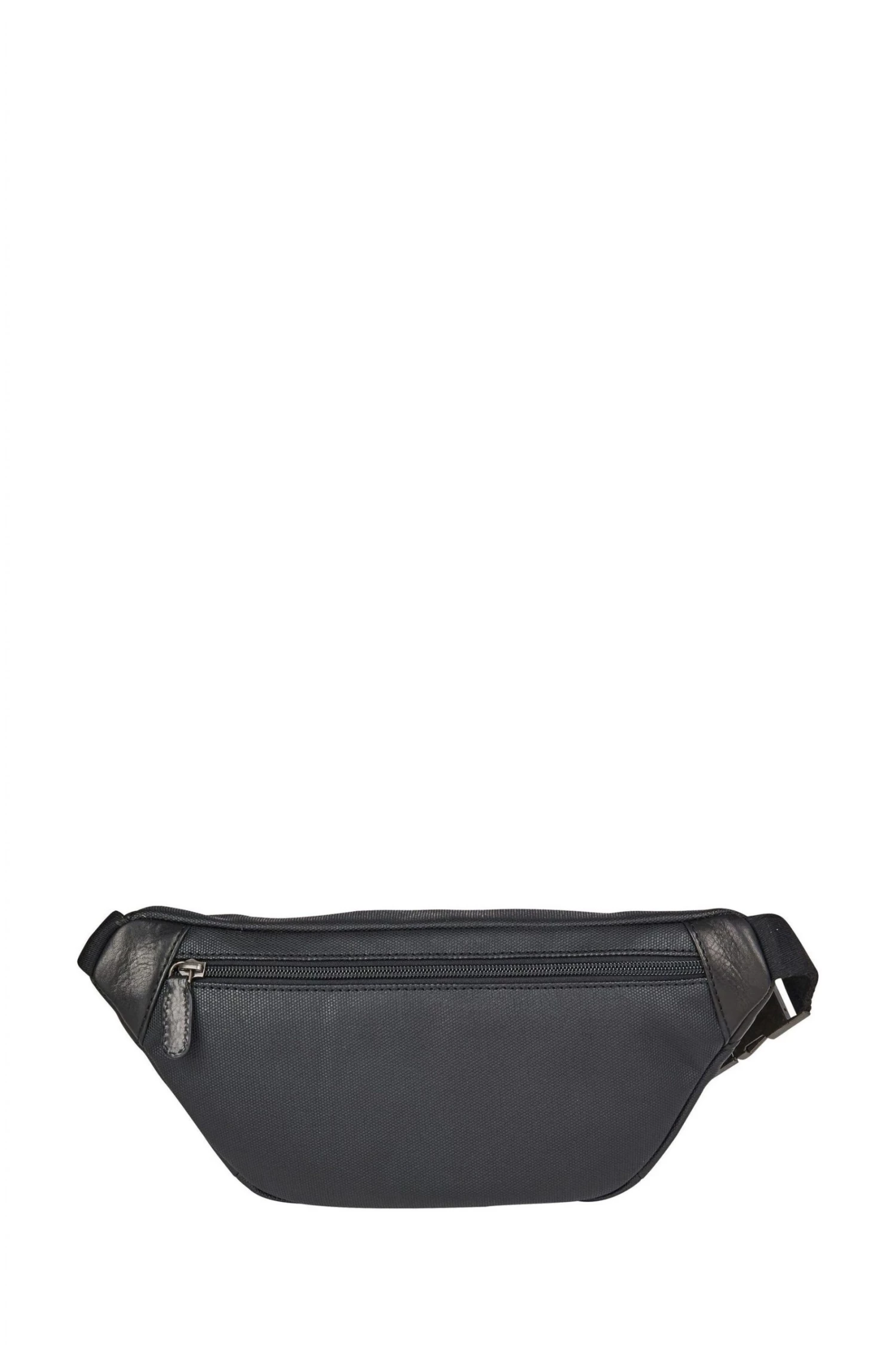 OSPREY LONDON Grantham Glazed Calf Leather Bumbag Black 3 OSPREY LONDON Grantham Glazed Calf Leather Bumbag Black - Image 3