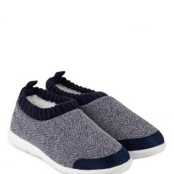 Totes Blue Isotoner Ladies Iso-Flex Herringbone Bootie Slippers 8 Totes Blue Isotoner Ladies Iso-Flex Herringbone Bootie Slippers -OSPREY LONDON Sales unnamed file 1461 scaled