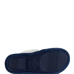 Totes Blue Isotoner Ladies Popcorn Mule With Fur Cuff -OSPREY LONDON Sales unnamed file 1469 scaled