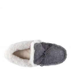 Totes Grey Ladies Felt Moccasin Slippers -OSPREY LONDON Sales unnamed file 1475 scaled