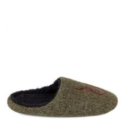 Totes Green Mens Novelty Applique Slippers 11 Totes Green Mens Novelty Applique Slippers -OSPREY LONDON Sales unnamed file 1482