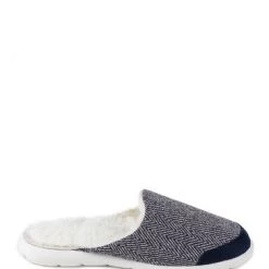 Totes Blue Iso-Flex Herringbone Mule Slipper -OSPREY LONDON Sales unnamed file 1500