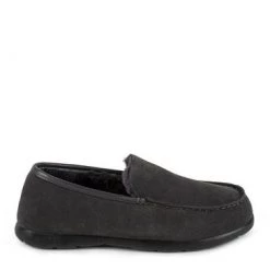 Totes Grey Isotoner Mens Iso-Flex Real Suede Moccasin Slippers 11 Totes Grey Isotoner Mens Iso-Flex Real Suede Moccasin Slippers -OSPREY LONDON Sales unnamed file 1518