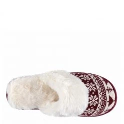 Totes Red Ladies Family Collection Fair Isle Mule Slippers -OSPREY LONDON Sales unnamed file 1528 scaled