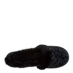 Totes Black Isotoner Ladies Velour Full Back Slippers -OSPREY LONDON Sales unnamed file 1534 scaled