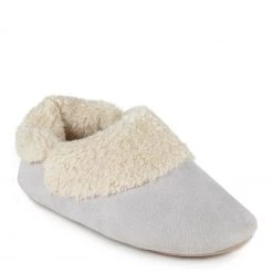 Totes Grey Ladies Suedette Boot Slippers With Cuff -OSPREY LONDON Sales unnamed file 1540 scaled