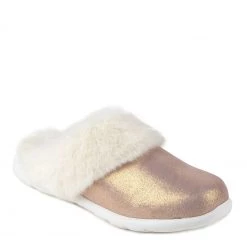 Totes Gold Isotoner Ladies Iso-Flex Real Suede Mule Slippers -OSPREY LONDON Sales unnamed file 1551 scaled