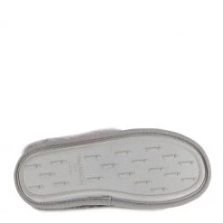 Totes Grey Isotoner Ladies Real Suede Mule With Fur Cuff -OSPREY LONDON Sales unnamed file 1599 scaled