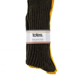 Totes Yellow/Black Mens 2 Pack Wool Blend Socks -OSPREY LONDON Sales unnamed file 1660 scaled